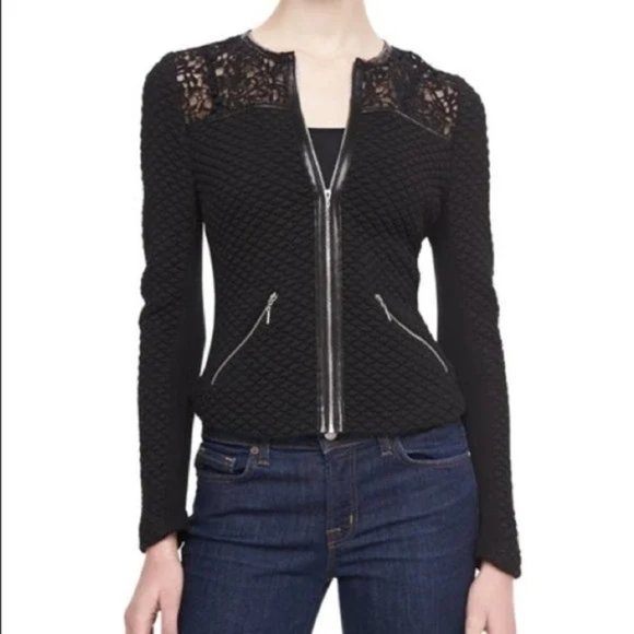 Rebecca Taylor Jackets & Blazers - Rebecca Taylor Moto Jacket